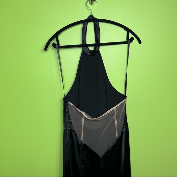 NBD black maxi classy dress size M - Picture 5 of 9